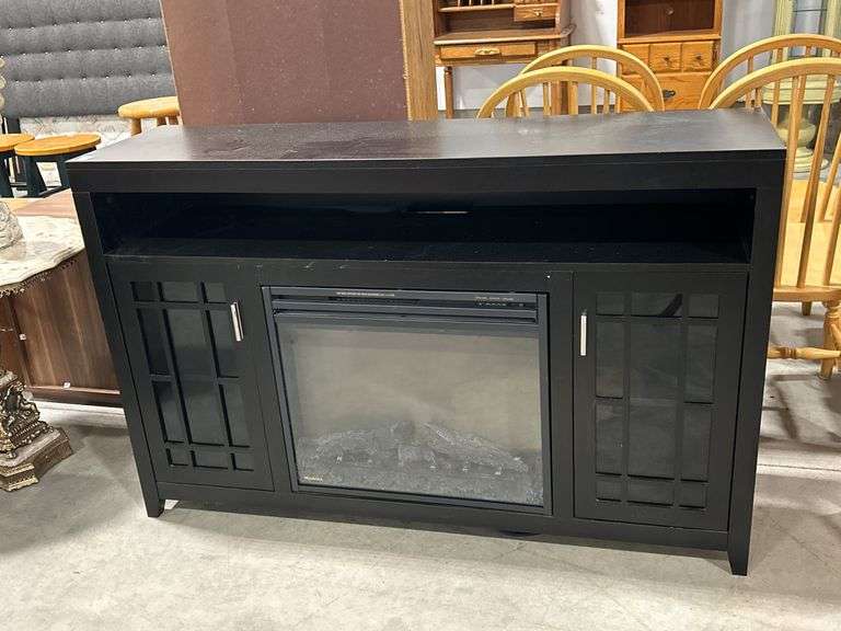 ELECTRIC FIREPLACE MEDIA CENTRE - 53"X15"X34"