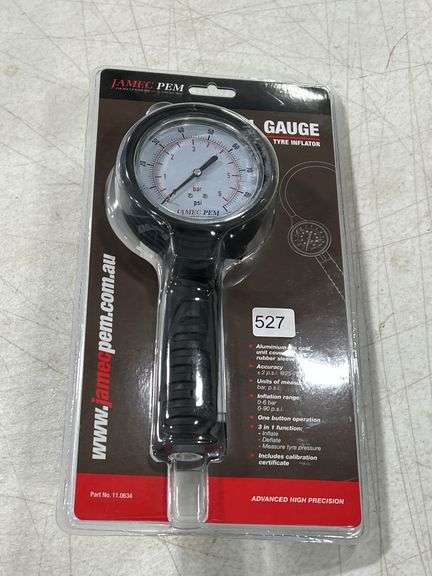 NEW JAMEC PEM DIAL GAUGE TIRE INFLATOR