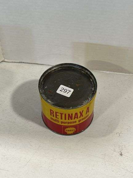 SHELL RETINAX A GREASE POUND CAN - FULL