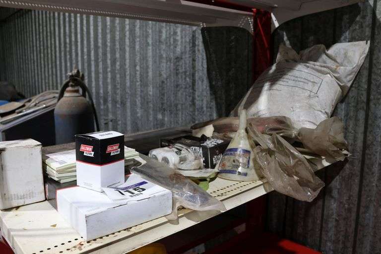 FILTERS, ZIP TIES, TAPES, FUNNEL, RUBBER GLOVES ETC.