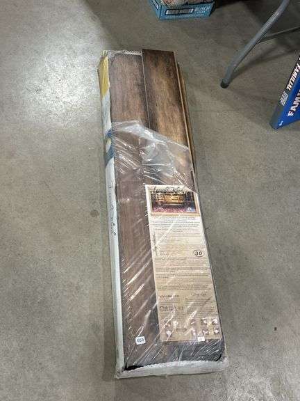 BOX OF LAMINATE FLOORING - 6" X 48"