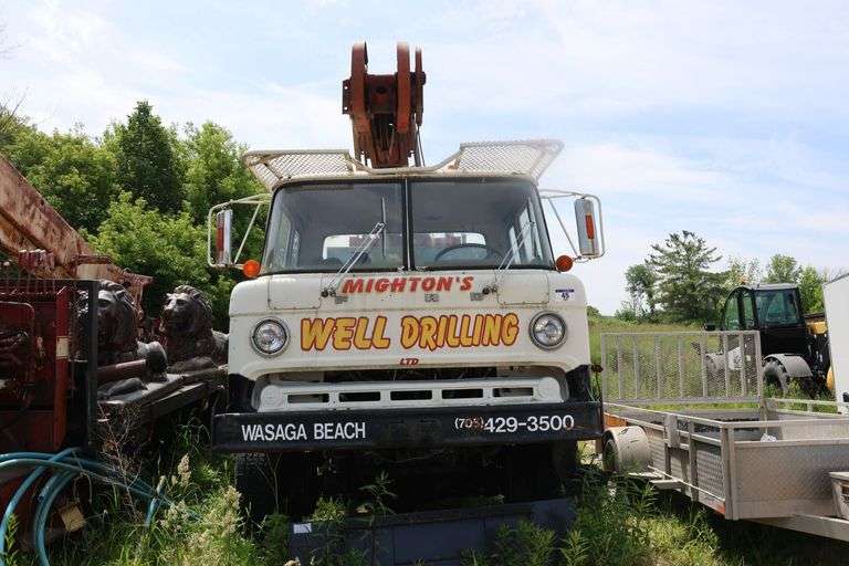 1975 FORD TRUCK & BUCYRUS ERIE 22-W DRILL