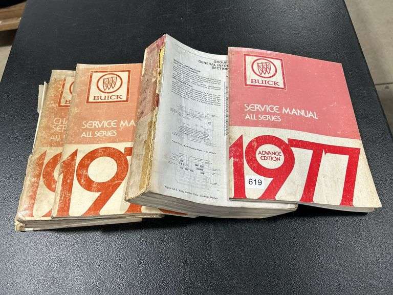 1976 & 2 - 1977 BUICK SERIVCE MANUALS