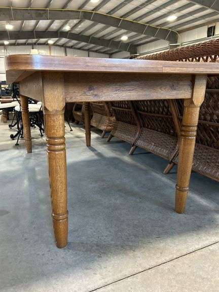 DINING TABLE - 84"X39"X31"