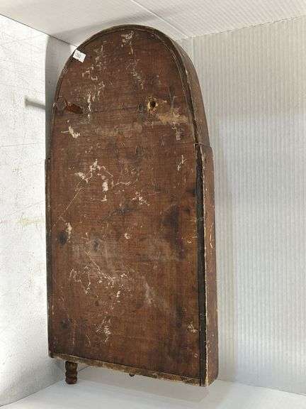 EARLY WOODEN PINBALL GAME