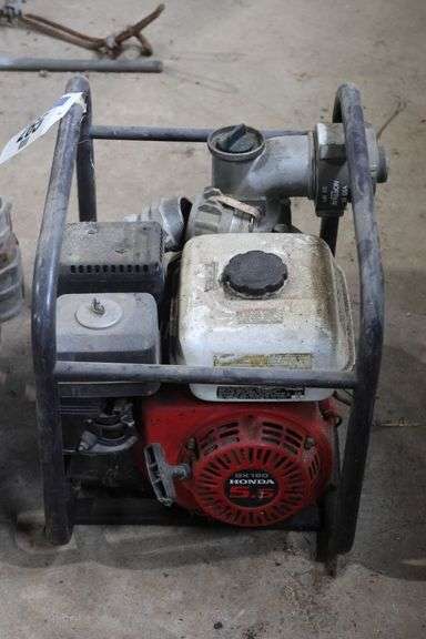GAS POWERED PUMP WITH HONDA 5.5 GX160 ENGINE
