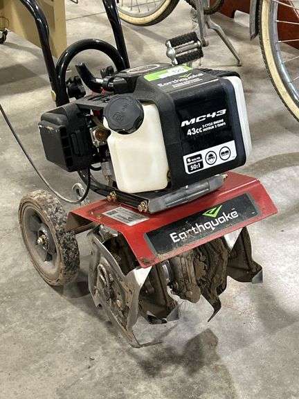 EARTHQUAKE 43 CC 2 CYCLE GAS ROTOTILLER