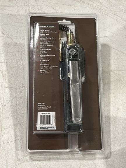 NEW JAMEC PEM DIAL GAUGE TIRE INFLATOR
