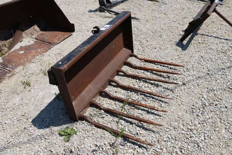 48" SKID STEER ATTACH MANURE BUCKET