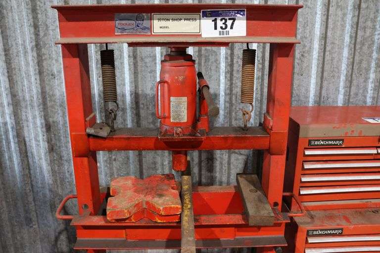 TOOLEX 20 TON SHOP PRESS
