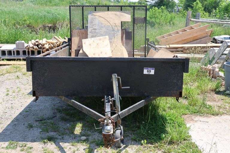 2018 ADVANTAGE 6'X12' LANDSCAPE TRAILER