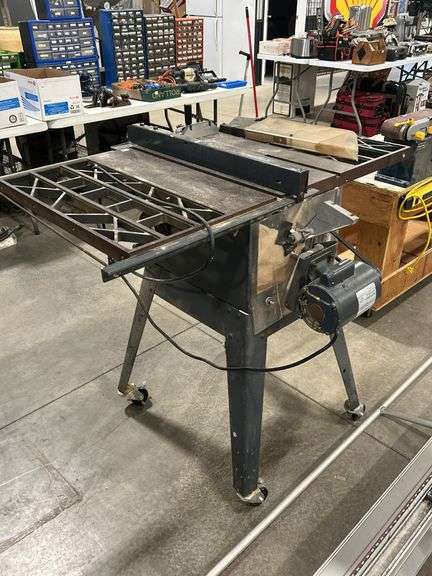 SEARS CRAFTSMAN 10" TABLE SAW WITH ROLLER STAND