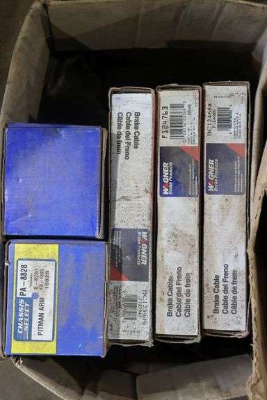 BRAKE CABLES, IDLER ARM, PITMAN ARM, HUB & DRUM ASSEMBLYS
