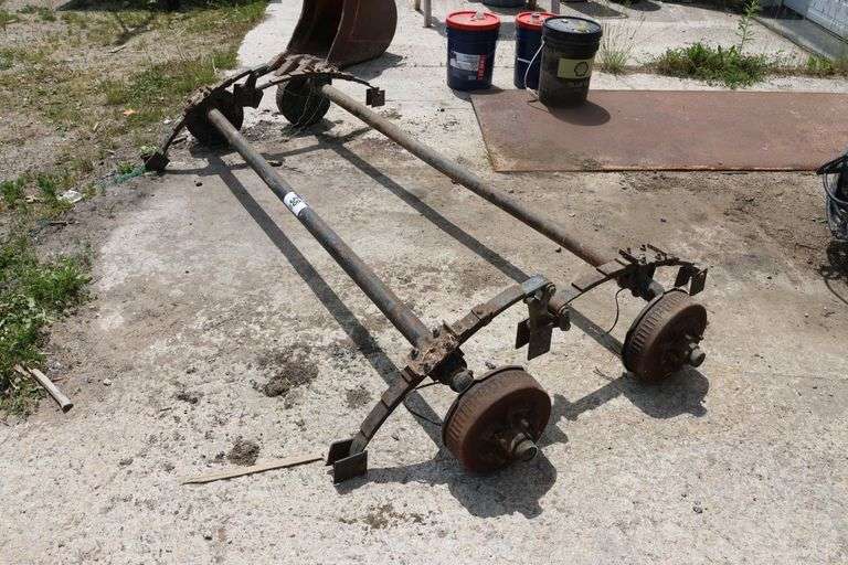 2 - 3500 LB AXLES