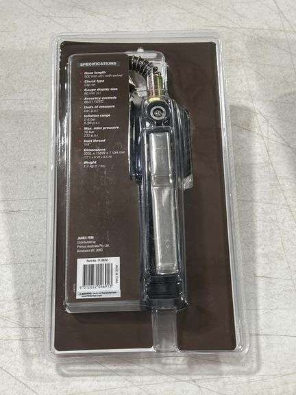 NEW JAMEC PEM DIAL GAUGE TIRE INFLATOR