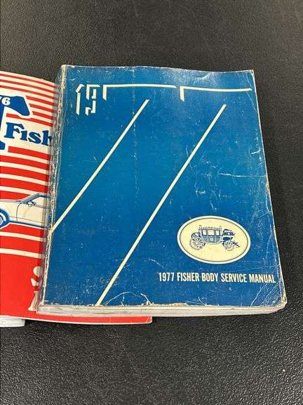 2 - 1976 & 1 - 1977 CHEVROLET FISHER BODY SERVICE MANUALS
