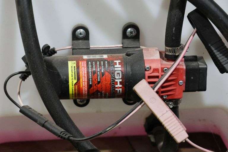 HIGH-FLO SPRAYER MODEL HFP 1260-111  1.2GPM 60 PSI 12 VDC