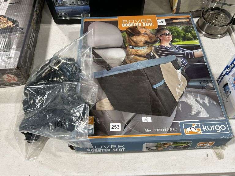 NEW KURGO ROVER PET BOOSTER SEAT & H.D SEAT BELT HARNESS