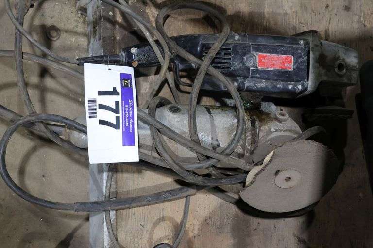 7" SANDER & ELECTRIC GRINDER