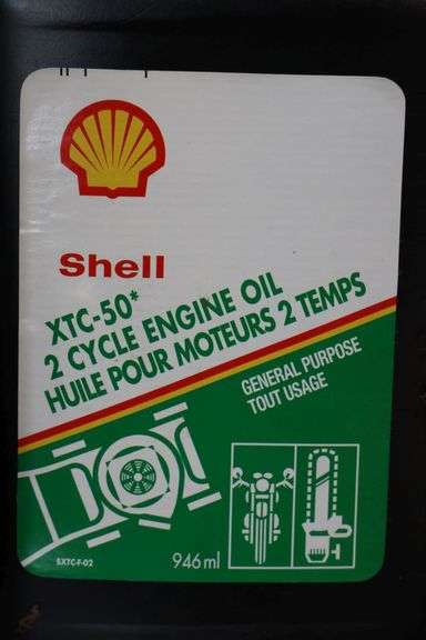 11 - 946 ML SHELL 2 CYCLE ENGINE OIL - FULL