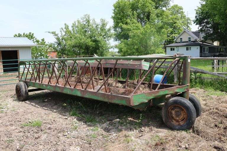 20' BALE FEEDER WAGON