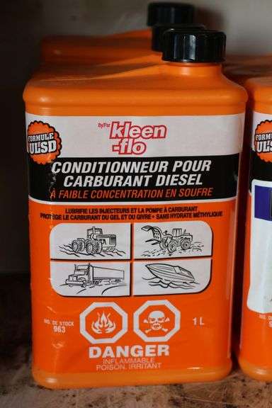 9 - 1L KLEEN-FLO LOW SULPHUR DIESEL FUEL CONDITIONER - FULL
