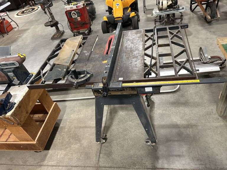 SEARS CRAFTSMAN 10" TABLE SAW WITH ROLLER STAND