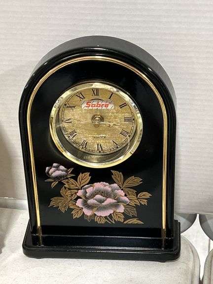 5 SHELF CLOCKS & 1 WALL CLOCK