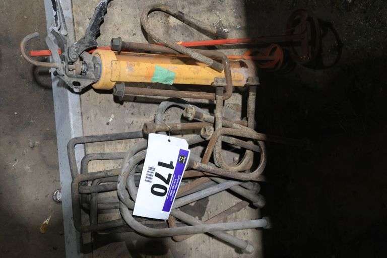 U-BOLTS, CAULKING GUN & MIXERS