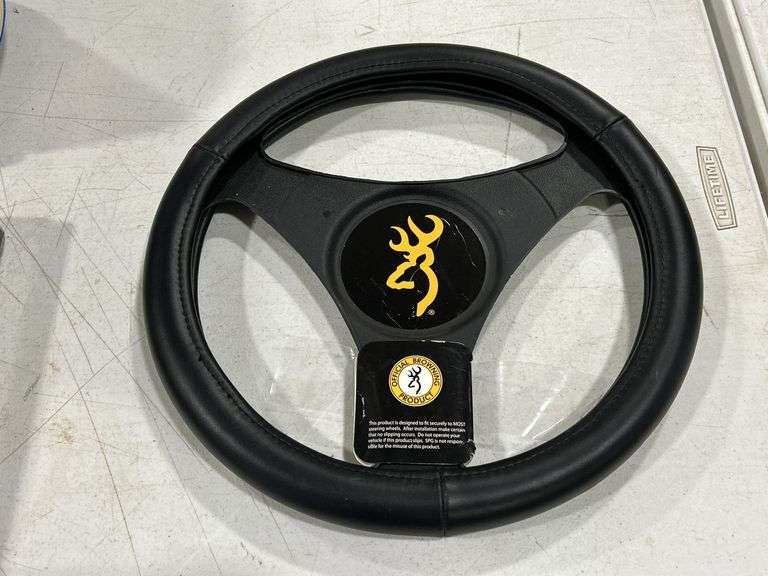 BROWNING STEERING WHEEL COVER