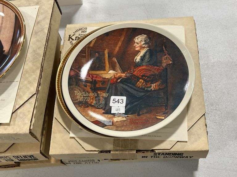 NORMAN ROCKWELL COLLECTOR PLATES