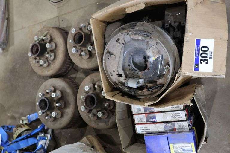 BRAKE CABLES, IDLER ARM, PITMAN ARM, HUB & DRUM ASSEMBLYS