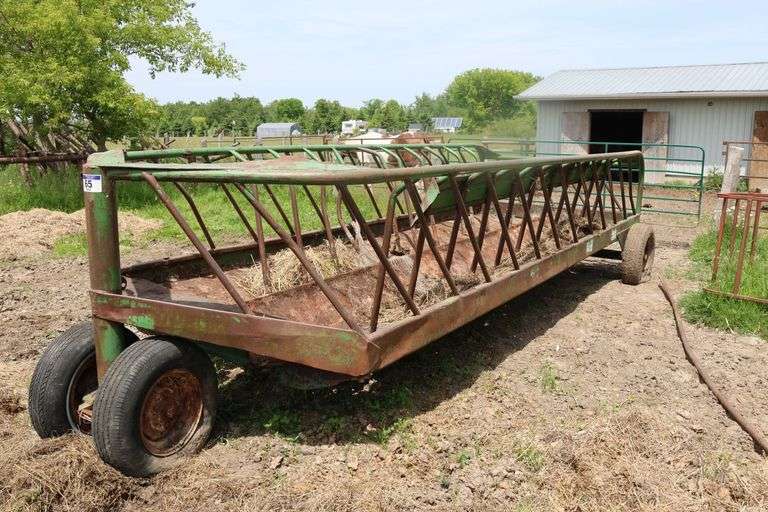 20' BALE FEEDER WAGON