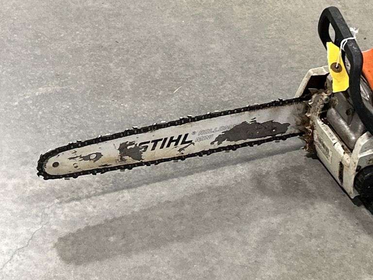 STIHL MODEL MS 108C GAS CHAIN SAW WITH 14" BAR
