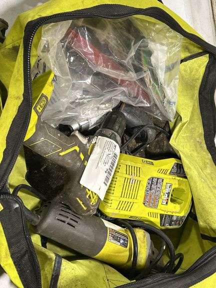 LOT OF RYOBI 18 VOLT CORDLESS POWER TOOLS