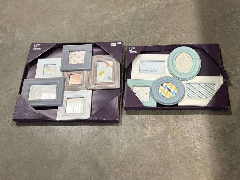 2 LIFE AT HOME PICTURE FRAMES
