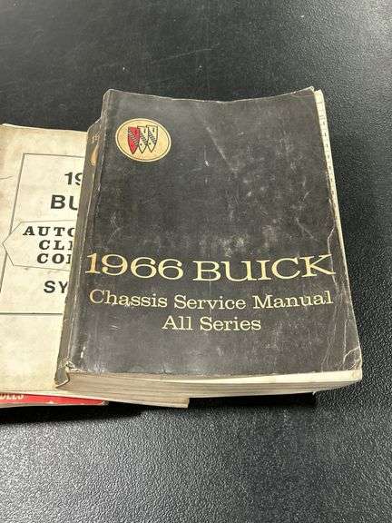 2 - 1965 & 2 - 1966 BUICK SERVICE MANUALS