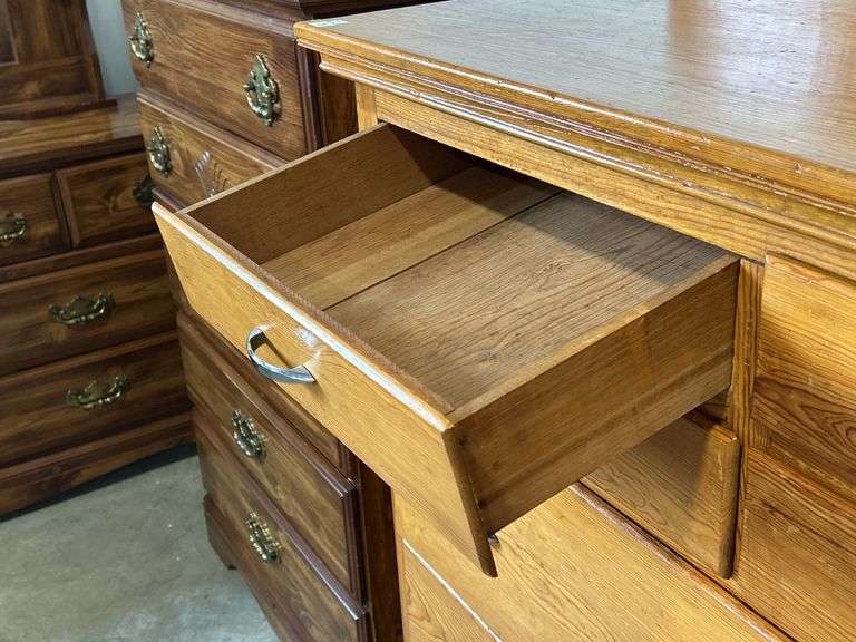 PINE CHEST OF DRAWERS - 46"X20"X55"
