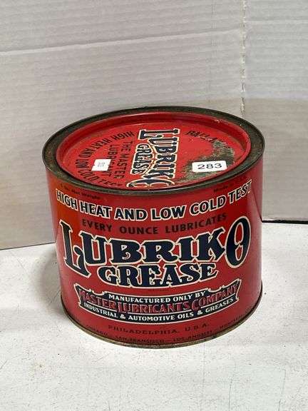 LUBRIKO GREASE 5 LB. CAN - FULL