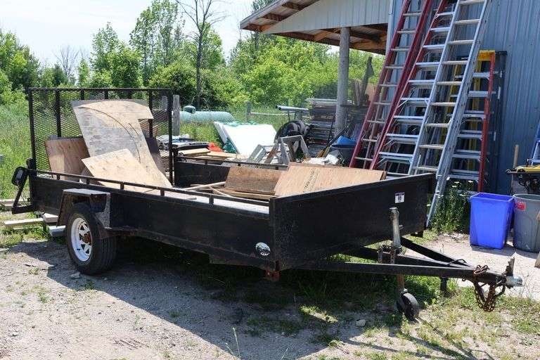 2018 ADVANTAGE 6'X12' LANDSCAPE TRAILER