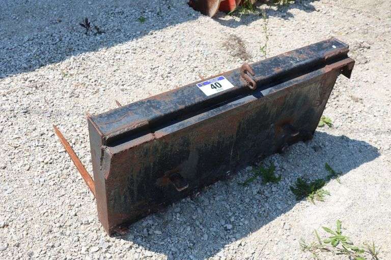 48" SKID STEER ATTACH MANURE BUCKET