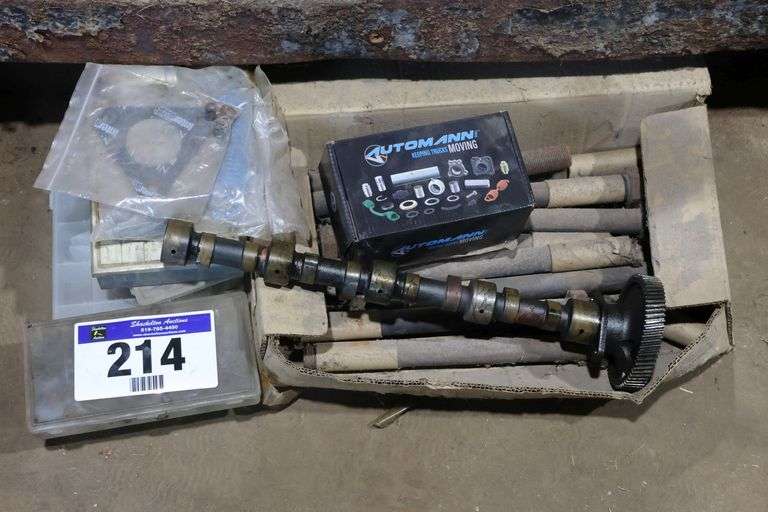 CAM SHAFT, O-RINGS, WIRE FITTINGS ETC.