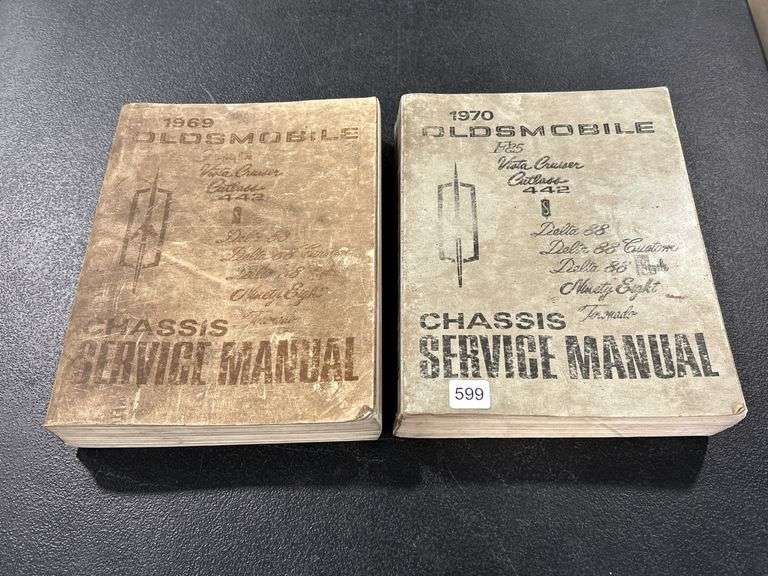 1969 & 1970 OLDSMOBILE CHASSIS SERVICE MANUALS