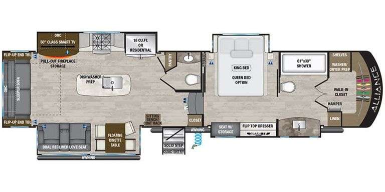 2021 ALLIANCE PARADIGM 370FB CAMPER TRAILER