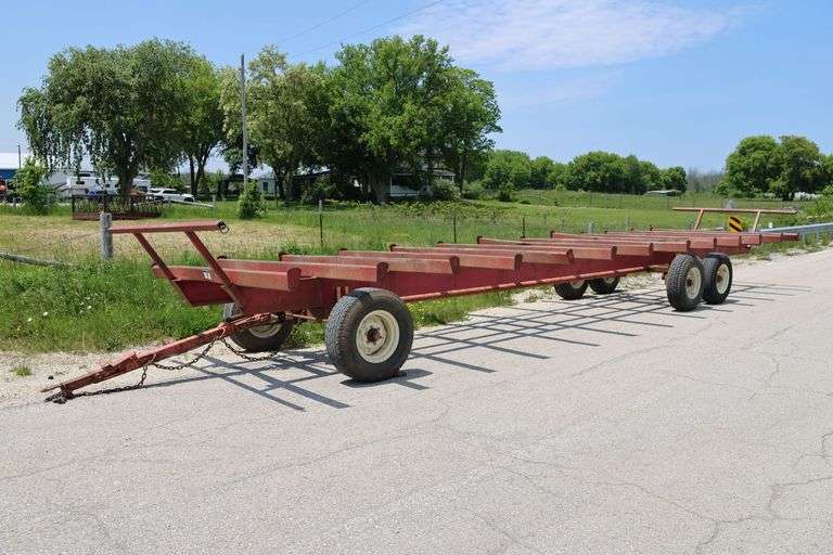 34' ROUND BLE WAGON WTH HORST 245 TANDEM GEAR