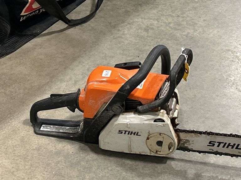STIHL MODEL MS 108C GAS CHAIN SAW WITH 14" BAR