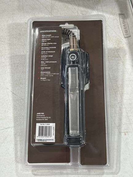 NEW JAMEC PEM DIAL GAUGE TIRE INFLATOR