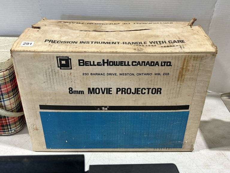 BELL & HOWELL 8MM MOVIE PROJECTOR