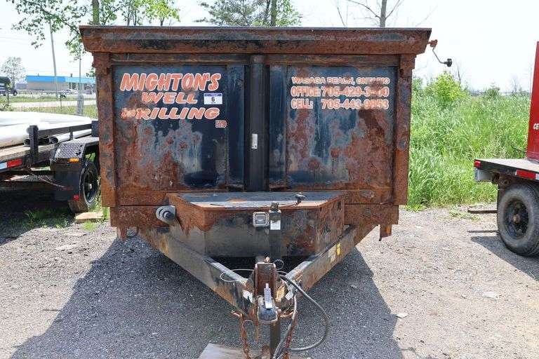 2018 QUALITY 7'X12' TANDEM AXLE DUMP TRAILER