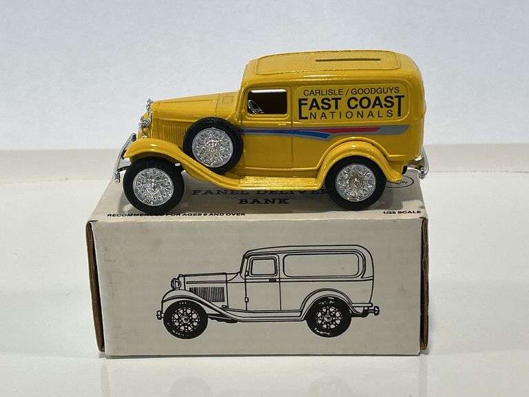 ERTL EAST COAST NATIONALS 1932 PANEL DELIVERY BANK - 1/25